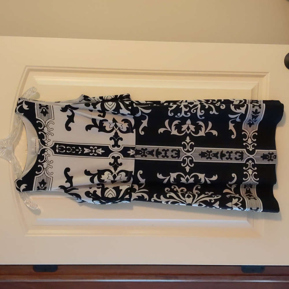 Donna Morgan Black And White Dress